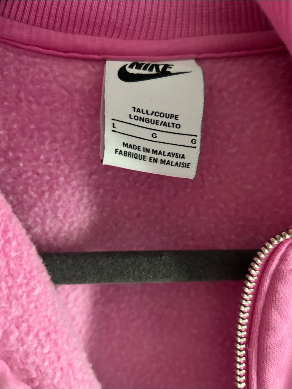 Nike cropped half zip L - Picture 2 of 3
